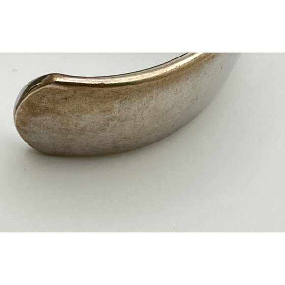 Vivani Womens Silver Tone Cuff Watch Bracelet Bangle Rhinestone Accents - Picture 5 of 8